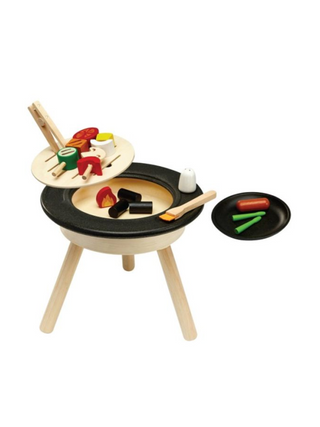 Tisch BBQ aus Holz