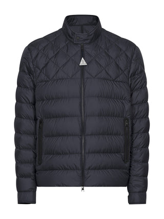 Tuile Daunen Bikerjacke mit Lederbesatz