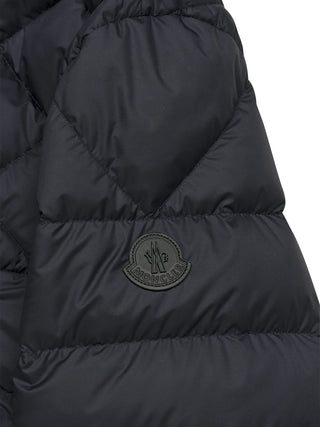 Tuile Daunen Bikerjacke mit Lederbesatz