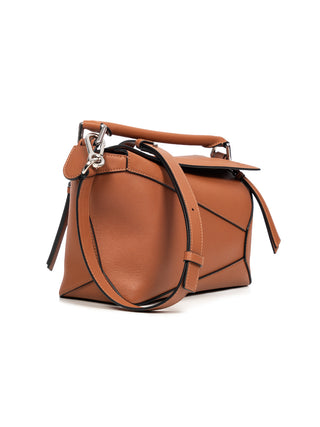 Puzzle Tasche aus klassischem Kalbsleder