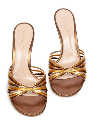 Vyna Heel in Metallic-Optik