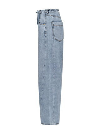 Iris Paper Bag Denim