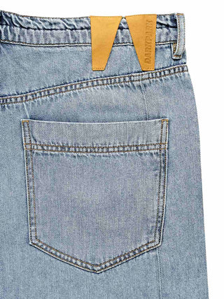 Iris Paper Bag Denim
