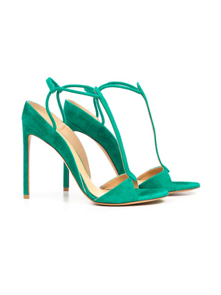 High Heel aus Samt