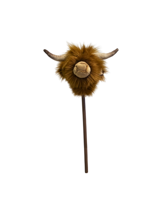 Hobby Horse Steckenpferd Highland Kuh