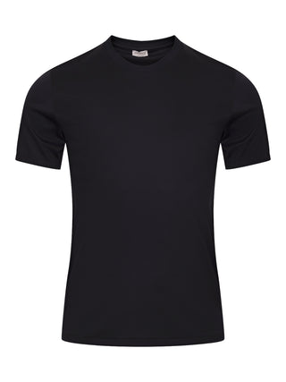 Sea Island T-Shirt mit Rundhalsausschnitt