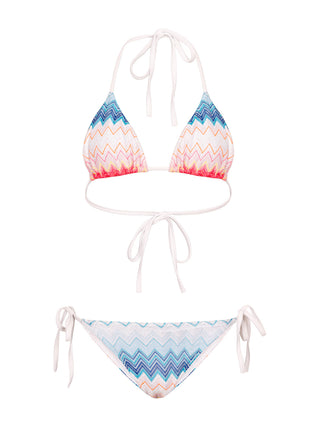 Triangel Bikini mit Zick-Zack