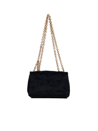 Kleine Heritage Schultertasche aus Samt