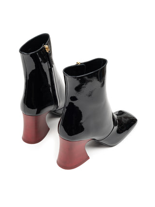 Janis Ankle Boot aus Lackleder