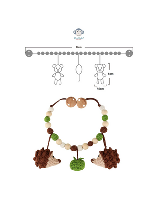 Kinderwagenkette Igel Harry