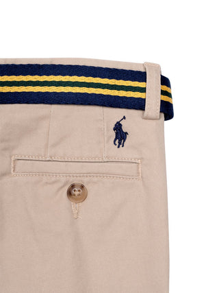 Slim-Fit Hose Bedford aus Twill Khaki