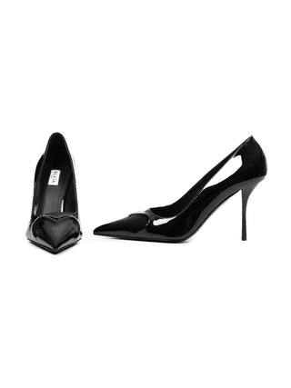 Pumps Le Coeur aus Lackleder