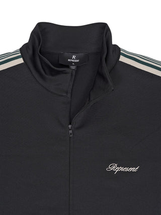 Tracksuit-Jacke in Schwarz