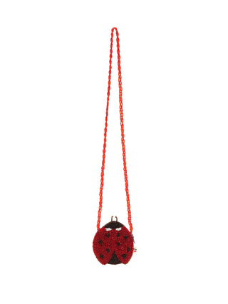 Ladybug Perlentasche  - Rot
