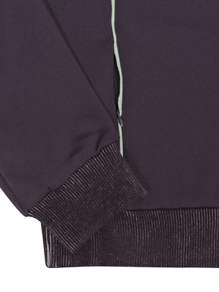 Sweatjacket in Aubergine