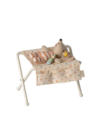Wickeltisch, Babymaus - Weiß