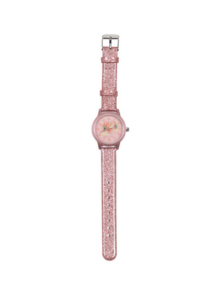 Kids Watch Glitzer Einhorn - Pink