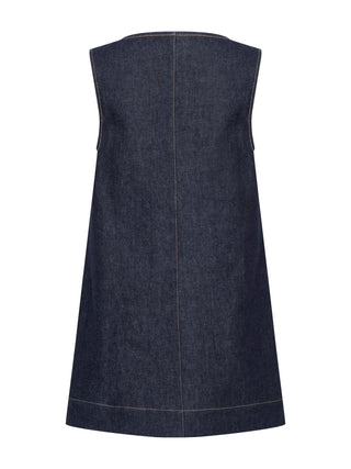 Form Denim-Kleid