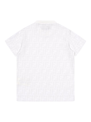 T-Shirt mit FF-Print - Weiß