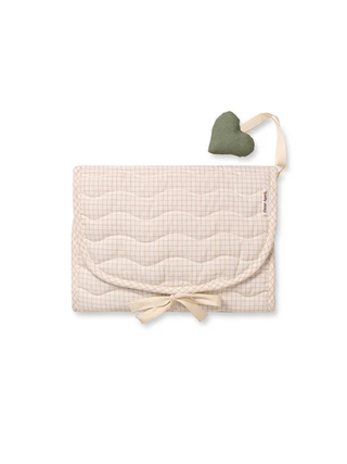 Dear April River Changing Mat, 66 x 33 - Mini Check