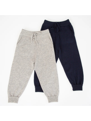 Kaschmir Hose CHARLIE - Hellgrau Mélange