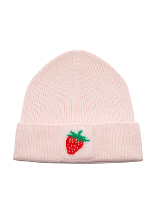 Kaschmirmütze STRAWBERRY - Rosé