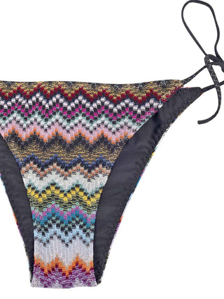 Triangle Bikini mit Zick-Zack-Muster