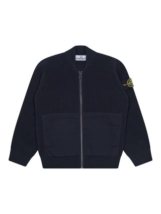Strickjacke aus Baumwolle - Navy