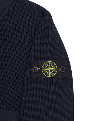 Strickjacke aus Baumwolle - Navy