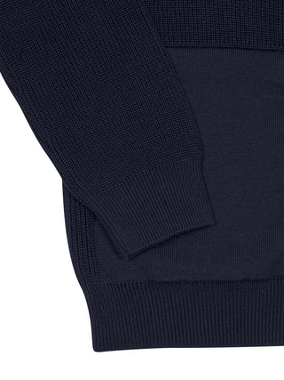 Strickjacke aus Baumwolle - Navy