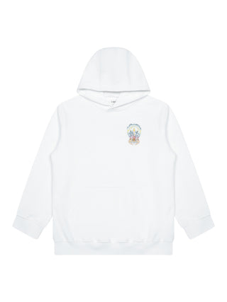Boys Surf Lotus Hoodie - Weiß