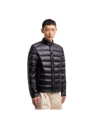 Selves kurze Daunenjacke Blau