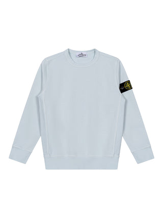Sweatshirt mit Kompass-Logo - Hellblau
