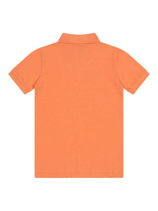 Poloshirt mit Logo - Pastellorange