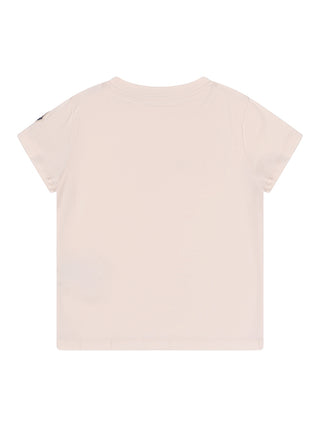 T-Shirt mit Logo - Elfenbein