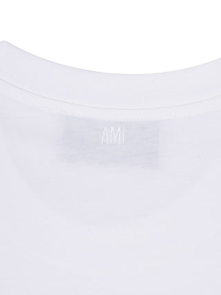 Ami de Coeur T-Shirt in Weiß mit schwarzen Details