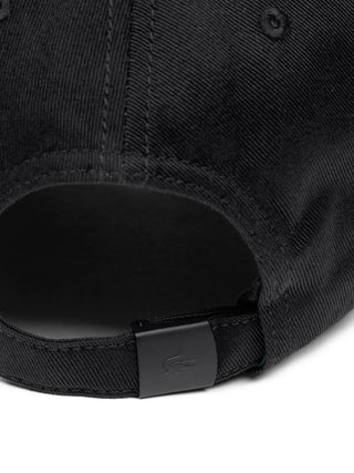 Baseballkappe mit Logo-Stickerei - Schwarz