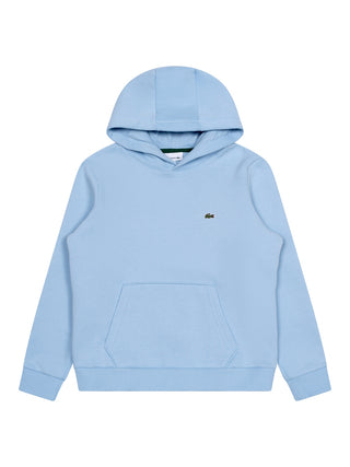 Regular-Fit Hoodie mit Logo - Hellblau