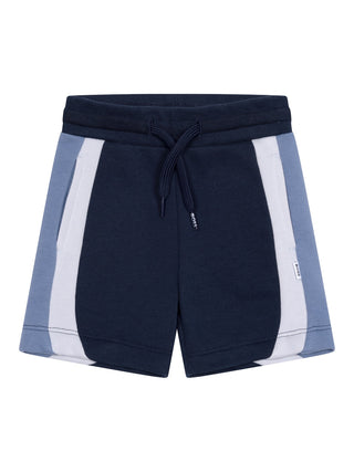 Bermudashorts mit Streifen - Marine