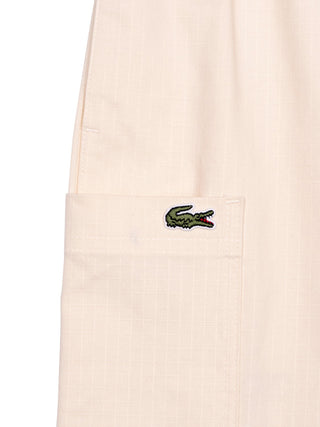 Ripstop Shorts mit Logo - Beige