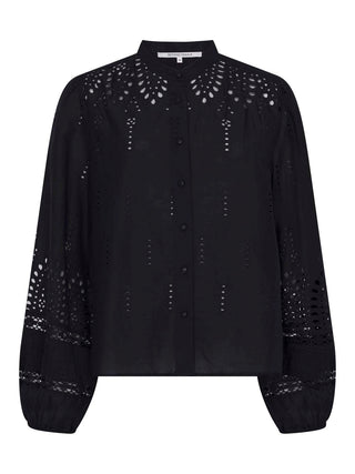 Camil Bluse mit Lochstickerrei