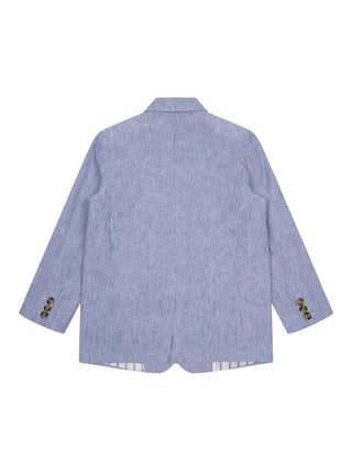Poke Blazer Elijah OL - Blau