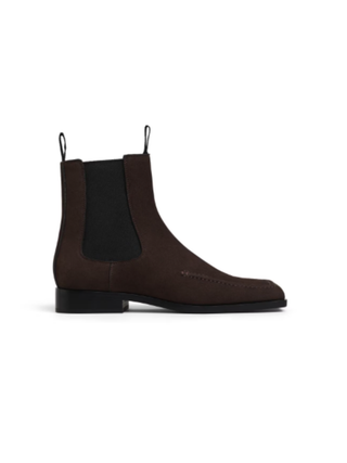 Loafer Steifeletten aus Nubuckleder