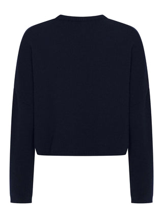 Oaklynn Boxy Pullover aus Kaschmir in Dunkelblau