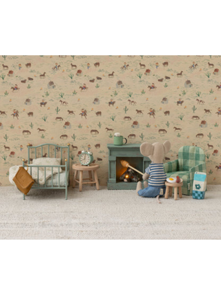 Vintage Einzelbett, Maus - Mint