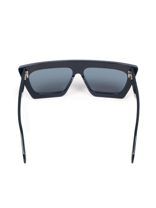 Sonnenbrille Cut mit blauem Glas