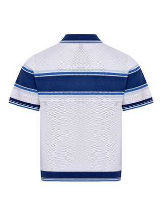 Gestreiftes Poloshirt