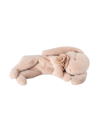 Schlafender Plüsch Hase, Klein - Powder