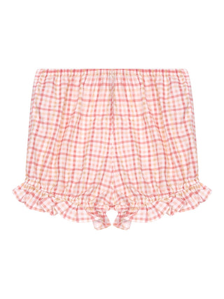 Tartan Shorts - Rosa