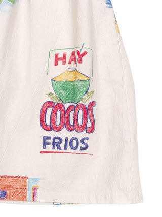 Cocos Frios Latzkleid - Beige